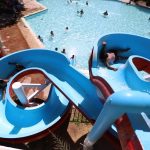 Disfrutan familias juarenses cierre de temporada del Aqua DIF 5