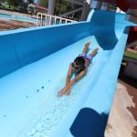 Disfrutan familias juarenses cierre de temporada del Aqua DIF 6