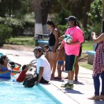 Disfrutan familias juarenses cierre de temporada del Aqua DIF 9