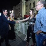 Conviven Gobernador Javier Corral y su esposa Cinthia Chavira con asistentes al Grito 1 Javier Corral Grito 2019 1