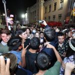 Conviven Gobernador Javier Corral y su esposa Cinthia Chavira con asistentes al Grito 17 Javier Corral Grito 2019 17