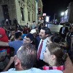Conviven Gobernador Javier Corral y su esposa Cinthia Chavira con asistentes al Grito 4 Javier Corral Grito 2019 4