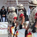 Con desfile militar exhiben “La Gran Fuerza de México” 7 14