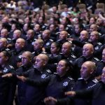 Encabeza Alcalde ceremonia de graduación de Academia de Policía 8