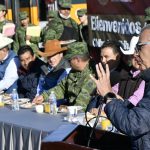 Ceremonia de bienvenida a la División del Nortte 16