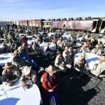 Ceremonia de bienvenida a la División del Nortte 2