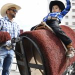 Llevan la emoción del Campeonato Nacional de Rodeo a la Plaza del Ángel 9 MUESTRA INFANTIL DE RODEO PLAZA ÁNGEL 10
