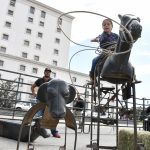 Llevan la emoción del Campeonato Nacional de Rodeo a la Plaza del Ángel 5 MUESTRA INFANTIL DE RODEO PLAZA ÁNGEL 5