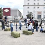 Llevan la emoción del Campeonato Nacional de Rodeo a la Plaza del Ángel 7 MUESTRA INFANTIL DE RODEO PLAZA ÁNGEL 7