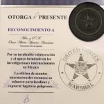 Reconoce el U.S. Marshal a cuadro de mandos y titular del CES 3 WhatsApp Image 2019 11 25 at 16.28.27