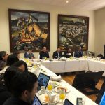 Desayuno informativo Presupuesto 2020 Gobernador Corral con medios de comunicación