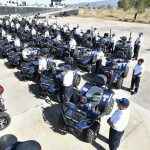 ENTREGA DE 64 CUATRIMOTOS POLICÍA DE 51 MPIOS 7