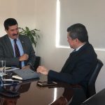 Gobernador Javier Corral y el presidente de Indaabin Mauricio Márquez 1