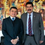 Gobernador Javier Corral y el presidente de Indaabin Mauricio Márquez 1