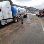 Normalizan circulación tras nevadas