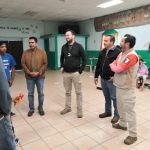 Acompaña director de Derechos Humanos a embajador de Honduras a albergues locales 1 Recorrido Albergue 4