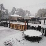 Nieva en la zona Serrana. Disminuye posibilidad de lluvia en Juárez. 7 Registra CEPC nieve y agua nieve en partes altas de Chihuahua 2