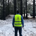 Nieva en la zona Serrana. Disminuye posibilidad de lluvia en Juárez. 5 Registra CEPC nieve y agua nieve en partes altas de Chihuahua 5