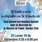 invitacion coro