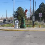 pinos y monos de nieve material reciclado 5