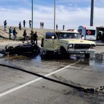 Apoyan bomberos en impactante accidente vehicular 1 Accidente Vehicular 2