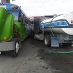 Apoyan Bomberos en accidente vehicular 3 Accidente camiones apoyo bomberos 2