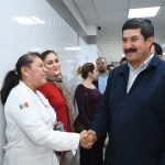 Recorren Gobernador y director nacional del ISSSTE el Hospital Lázaro Cárdenas del Río 7 Recorrido ISSSTE 5