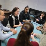 Miembros de alianza estadounidense recorren instalaciones del Gobierno Municipal y entregan donativo para mujeres 4 alianza 3