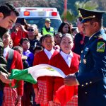 Encabeza Gobernador conmemoración del Día de la Bandera en Juárez 9 DSC 2023