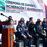 Encabeza Gobernador conmemoración del Día de la Bandera en Juárez 21 DSC 2270