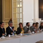 Exponen SIDE, Cultura y Seguridad Pública, plan de trabajo ante empresarios 1 Reunión de funcionarios con empresarios DESEC 2