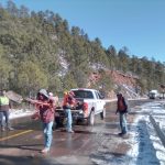 Supervisión en carreteras tras nevadas 2