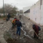 Atiende Obras Públicas arroyos y calles afectadas por inundaciones 5 arroyos 2