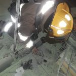 Atiende personal de Protección Civil a lesionado en choque 4 bomberos 2