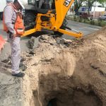 JMAS repara hundimiento que se presentó en Av. Tecnológico 5 AV. TECNOLOGICO 5