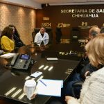 Acuerdan Secretario de Salud y alcaldesa de Chihuahua reforzar medidas contra coronavirus