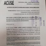 Acuse en la SCJN