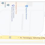 JMAS Juárez realizará trabajos sobre Av. Tecnológico 1 MAPA AV. TECNOLOGICO