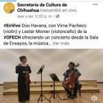 Ofrece Secretaría de Cultura programa de difusión digital #CulturaEnCasa 7 cultura en casa