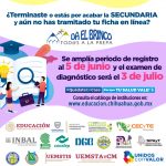 Amplían al 5 de junio registro para obtener ficha para el examen de nuevo ingreso a bachillerato 3 D2