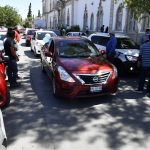 Alientan y reconocen choferes de DiDi y Uber a personal del Sector Salud 14 DSC2753