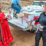 Lleva estado 800 paquetes alimentarios a comunidades indígenas urbanas de la capital 6 IMG 1709