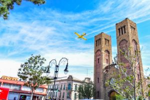 Sanitiza alcalde Alfredo Lozoya a Parral con aviones 1 Sanitizan Parral Lozoya 5