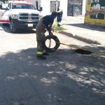 Extingue bomberos cuatro incendios y apoyan en dos servicios más 2 bomberos 3