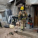 Extingue bomberos cuatro incendios y apoyan en dos servicios más 8 bomberos 9