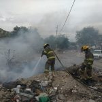 Sofocan Bomberos incendio en basura 7 pc servicios 3