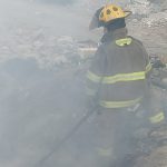 Sofocan Bomberos incendio en basura 2 pc servicios 4