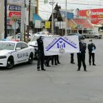 Policías Viales detienen el tráfico para promover “Quédate en Casa” 1 promueven quédate en casa11