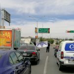 Policías Viales detienen el tráfico para promover “Quédate en Casa” 7 promueven quédate en casa3