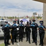 Policías Viales detienen el tráfico para promover “Quédate en Casa” 5 promueven quédate en casa8